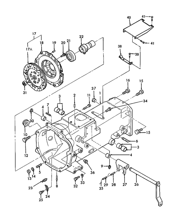 TC23DA CLUTCH