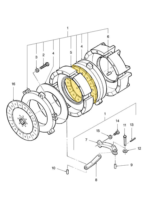 TC33DA CLUTCH DISC