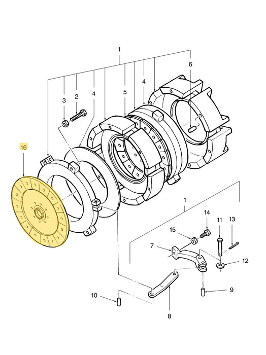 TC33DA CLUTCH PLATE