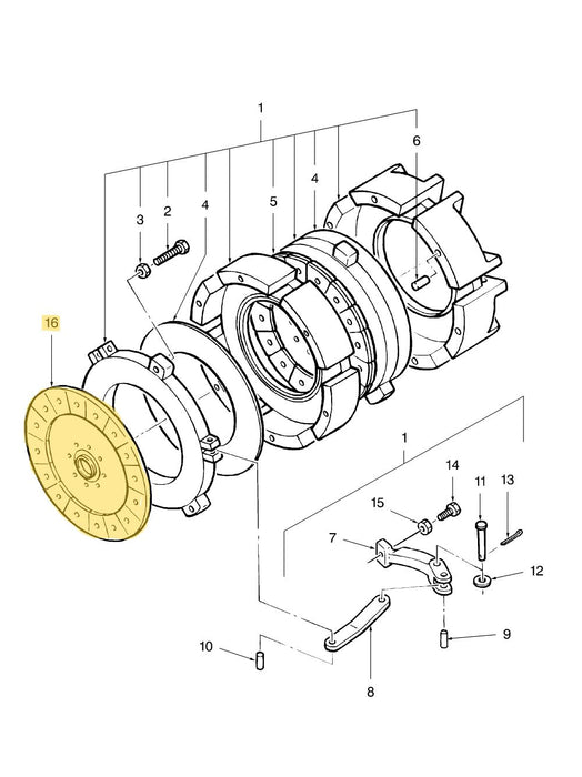 TC33DA CLUTCH DISC