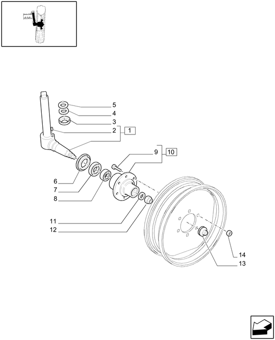 TN60A WHEEL BOLT