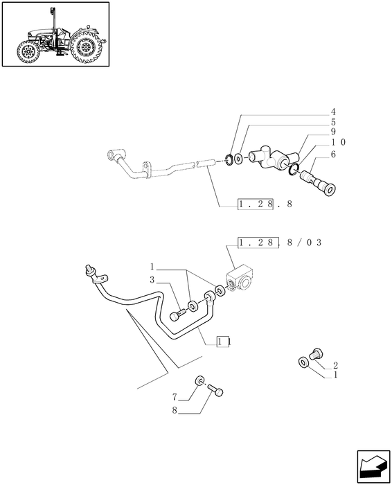 TN60A HYD CONNECTOR