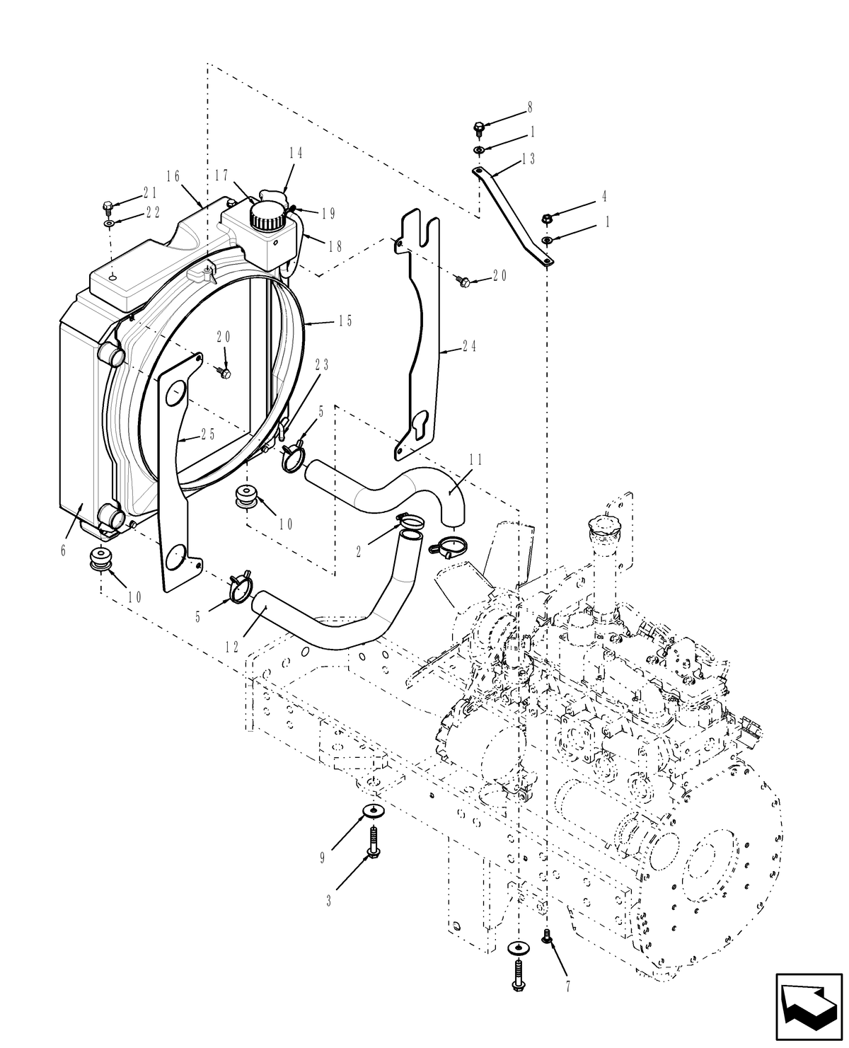 TC40A CLAMP | Part# 86400355 — BRIM:PARTS_NEW-HOLLAND_1