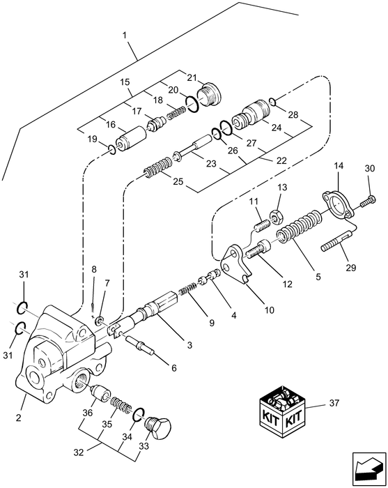 T1510 SEAL KIT