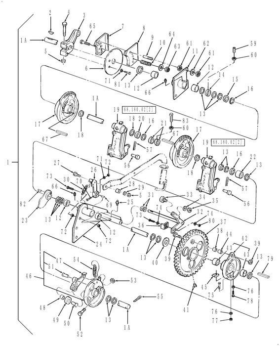 BC5070 CLUTCH MECHANISM