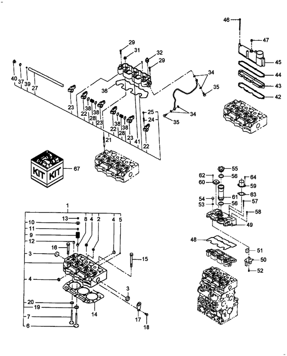 TC23DA INLET MANIFOLD