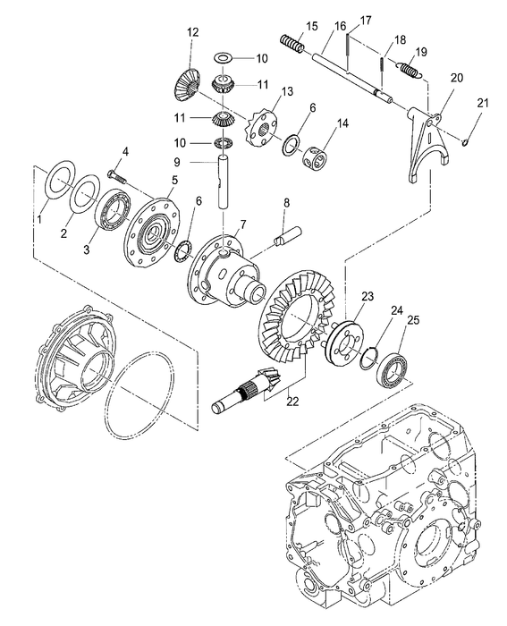 TZ22DA DRIVE PINION