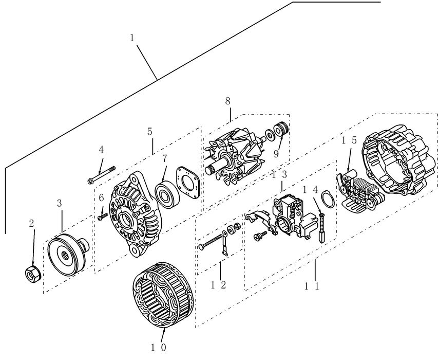 TC45A SET OF SCREWS