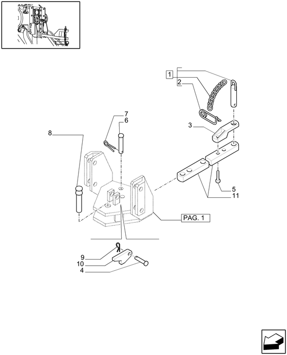 TN60A HITCH PIN