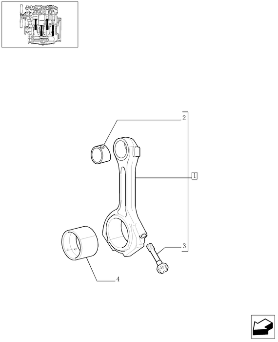 TN60A CONNECTING ROD