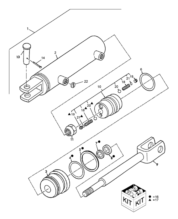 BC5070 PISTON ROD