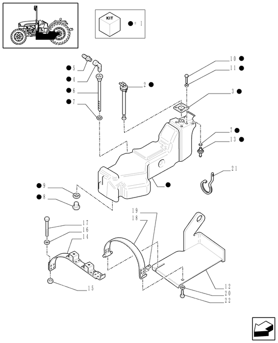 TN60A FUEL TANK