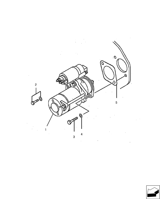 BM20 STARTER MOTOR