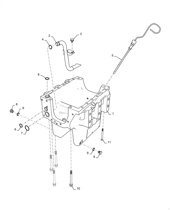 WM35 ENGINE OIL PAN