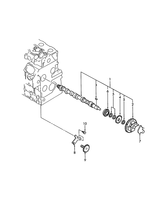 TC48DA REMAN-CAMSHAFT