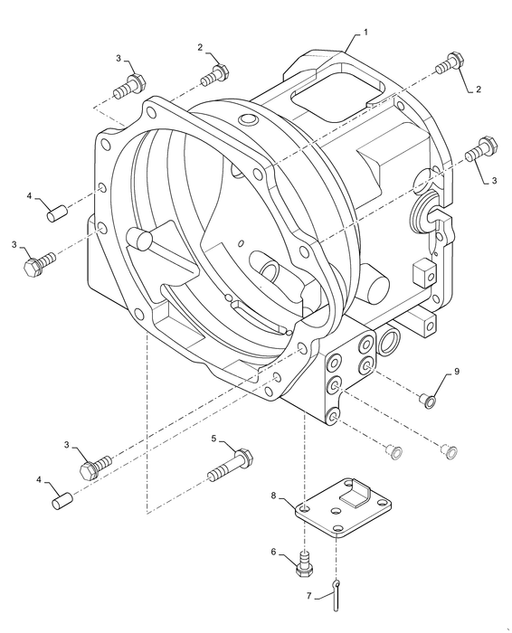 WM37 CLUTCH HOUSING