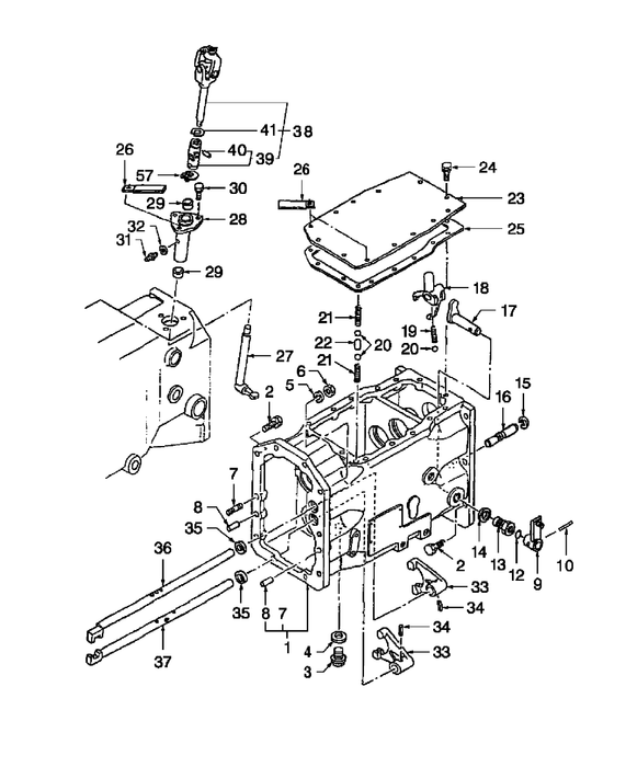TC31DA SHIFT RAIL
