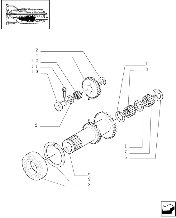 TN60A ROLLER BEARING