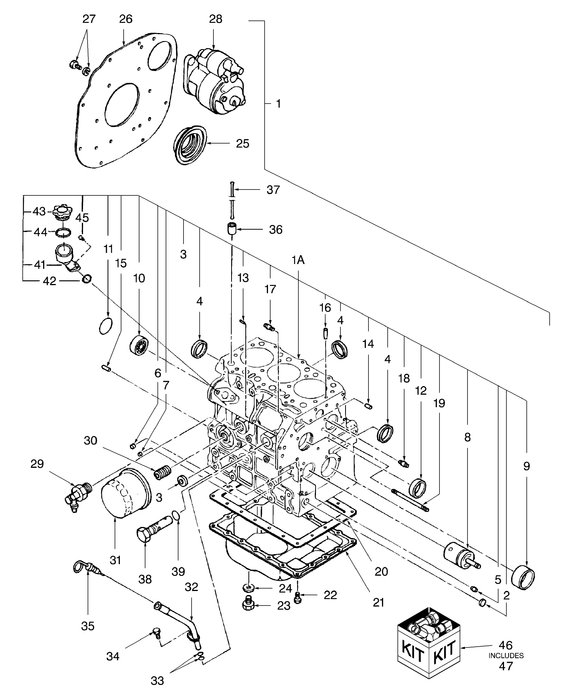 TC34DA ENGINE OIL FILTER