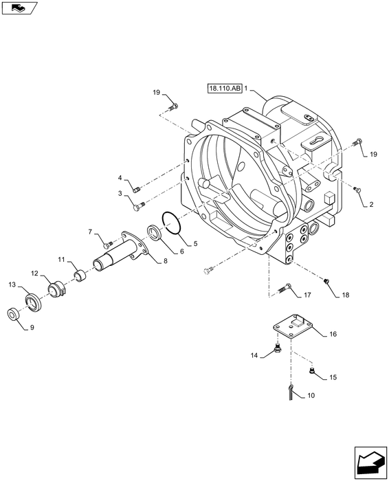 WM35(2) CLUTCH HOUSING