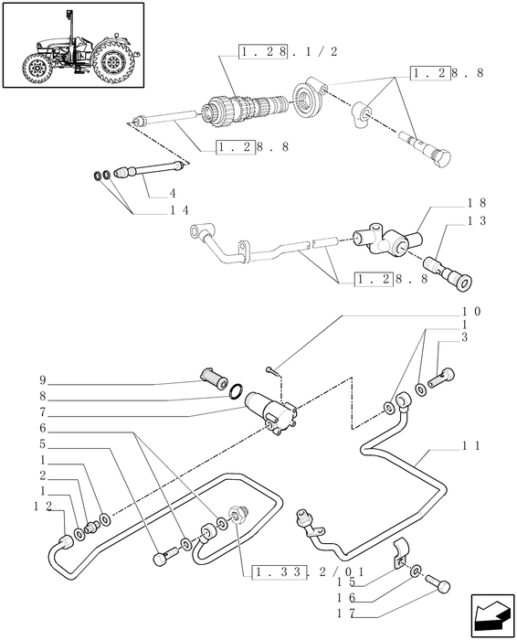 TN60A HYD CONNECTOR