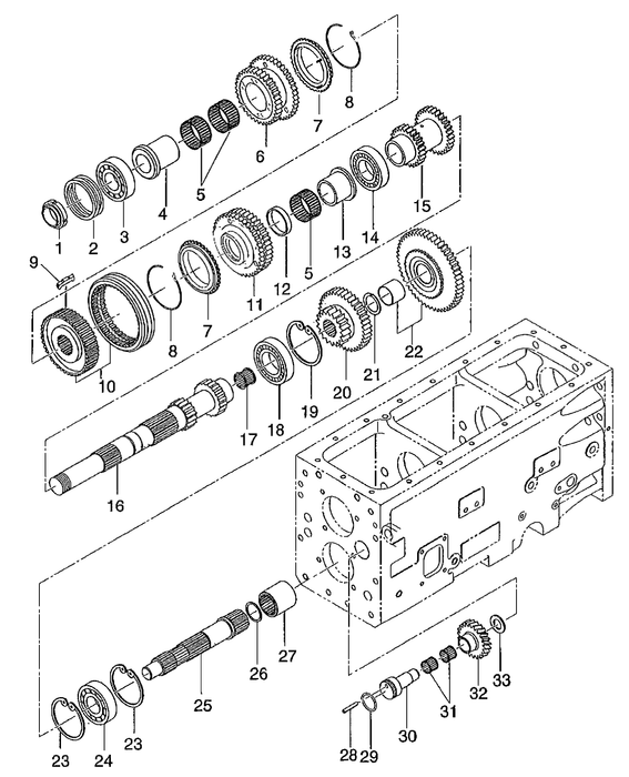 TC48DA MAIN SHAFT