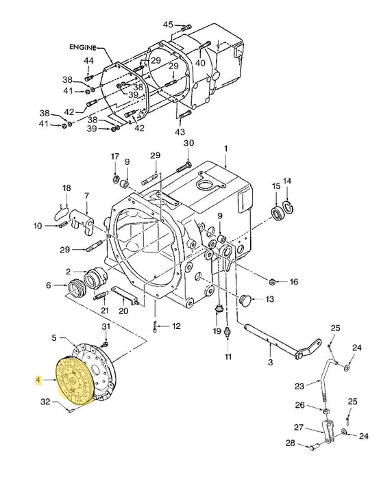 TC30 CLUTCH DISC