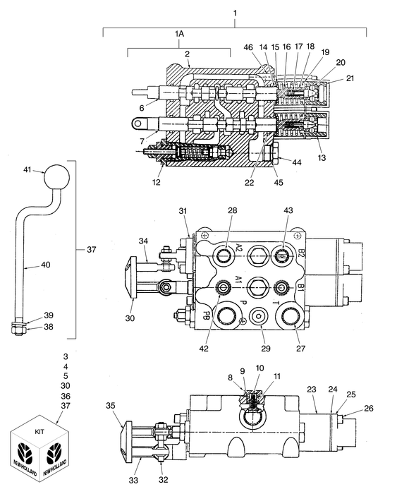 110TL(2) HYDRAULIC VALVE