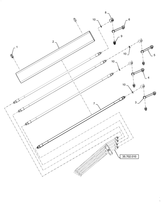 140TL HYDRAULIC HOSE