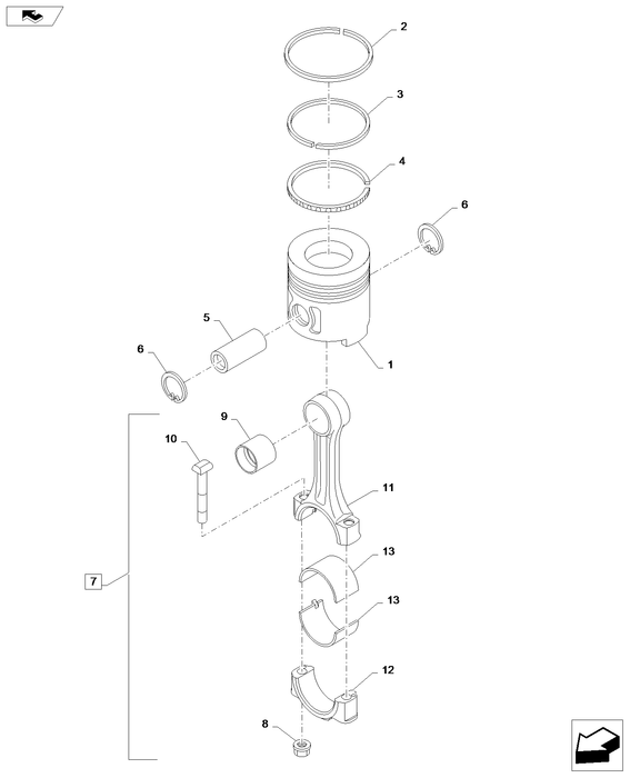 WM35(2) CONNECTING ROD