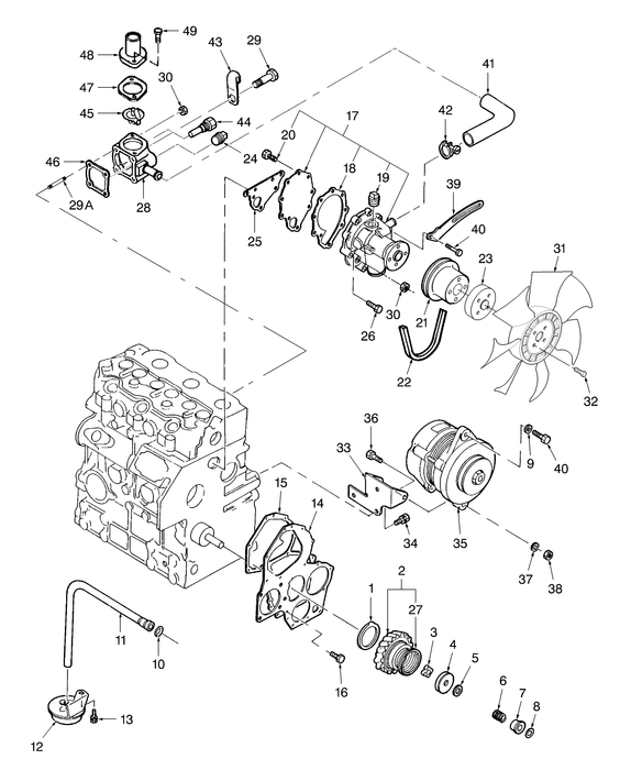 TC34DA REMAN-ALTERNATOR