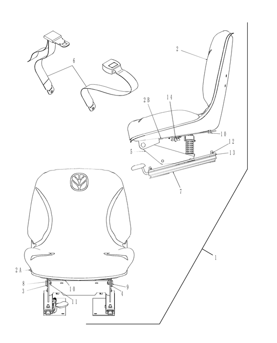 TC40A SAFETY BELT