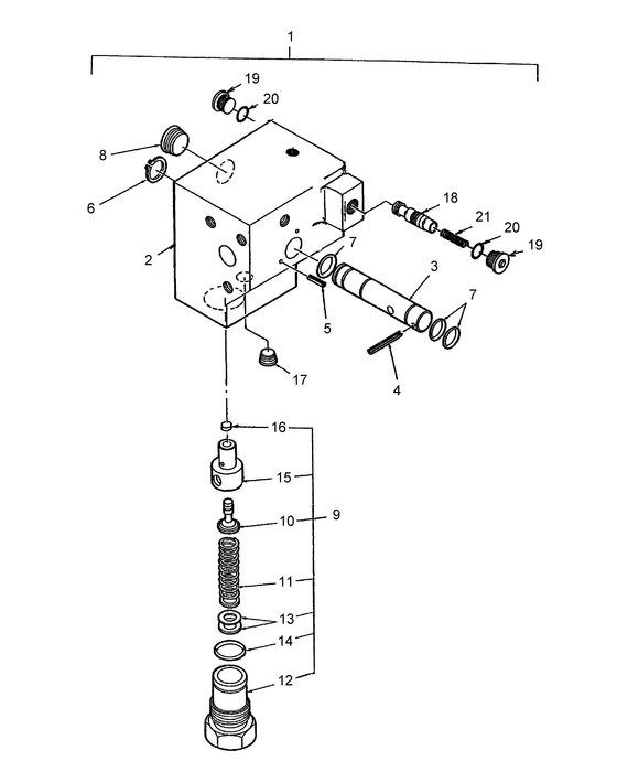 TC45 HYDRAULIC VALVE