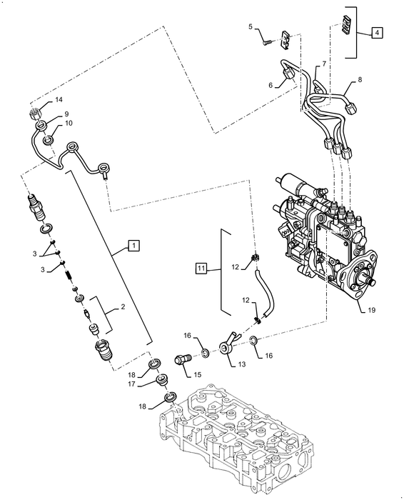 WM25S FUEL INJECTION PUMP