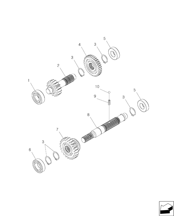 BM25 IDLER GEAR