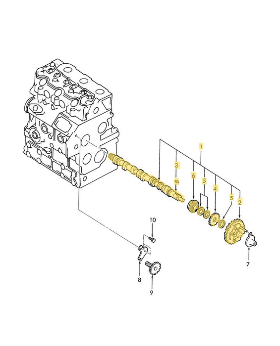 TC30 CAMSHAFT