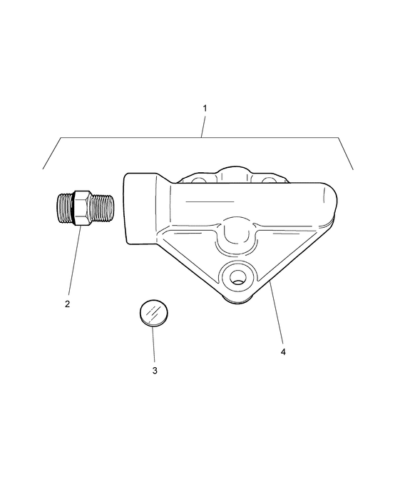 TC48DA HYD CONNECTOR