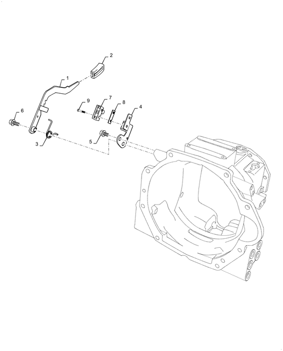 WM35 BRAKE LEVER