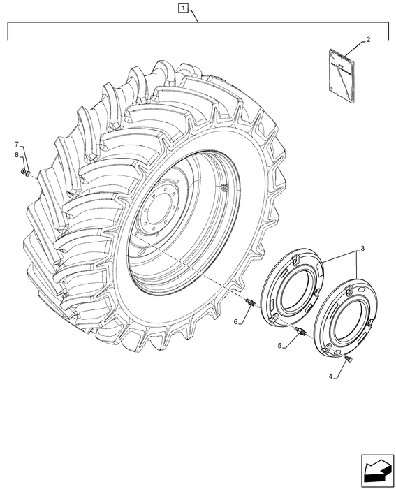 PS75 DIA KIT, TRACTOR