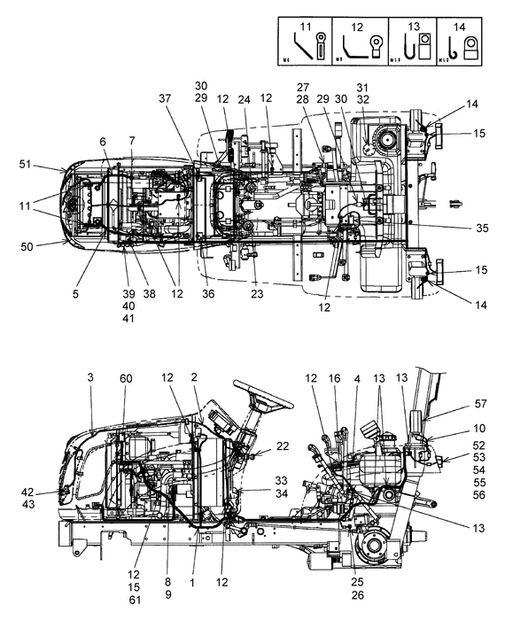 TZ24DA WIRE HARNESS