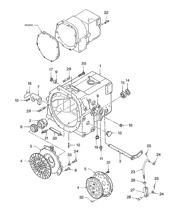 TC33DA REMAN-CLUTCH PLATE