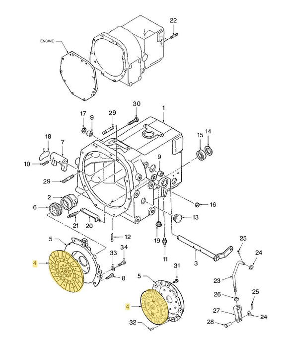 TC33DA CLUTCH DISC