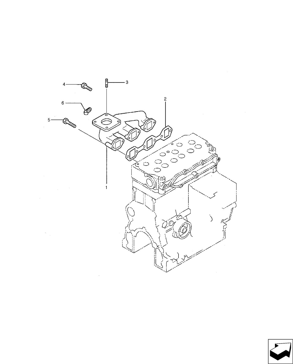 Boomer 25 MANIFOLD | Part# MT40225016 — BRIM:PARTS NEW-HOLLAND
