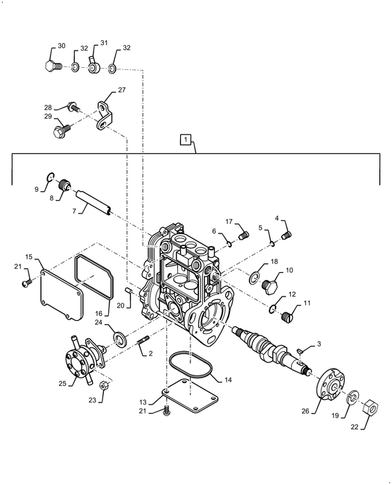 WM25S FUEL INJECTION PUMP