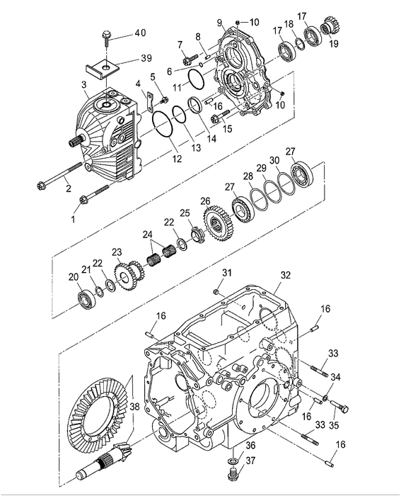 TZ22DA BEARING ASSY