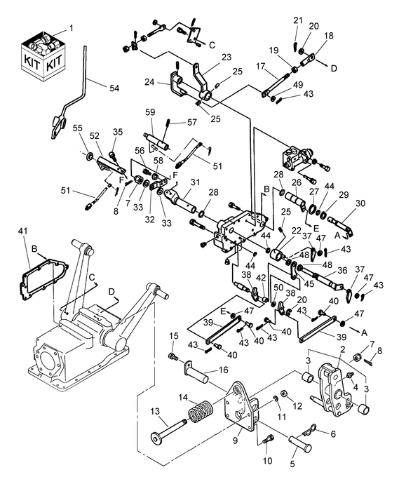 TC35A CONTROL SHAFT