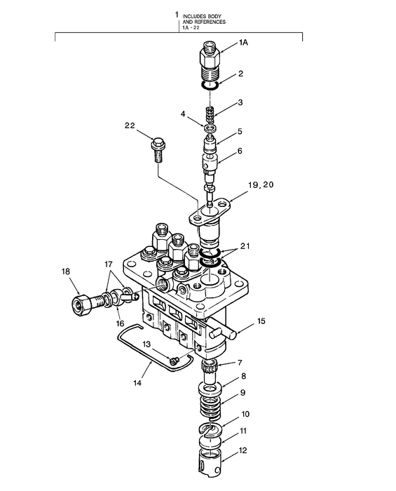 TC48DA FUEL INJECTION PUMP