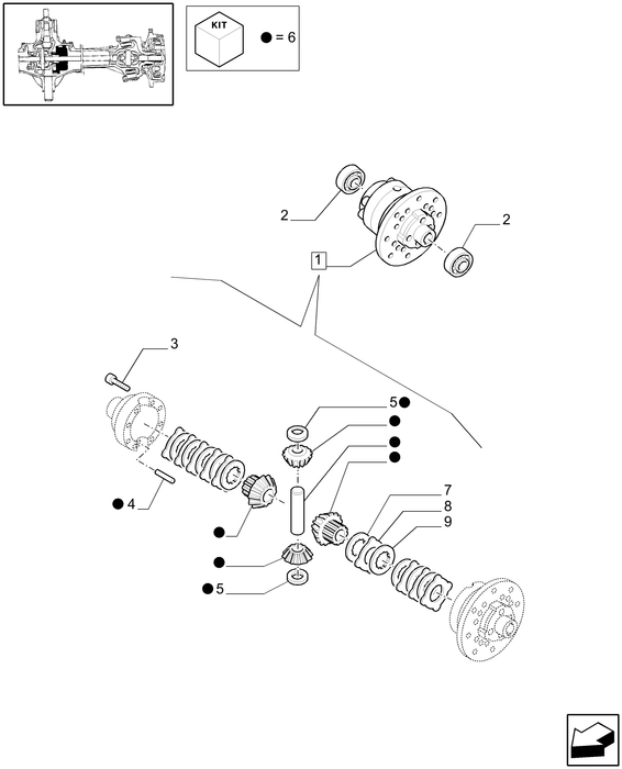 TN60A DIFFERENTIAL
