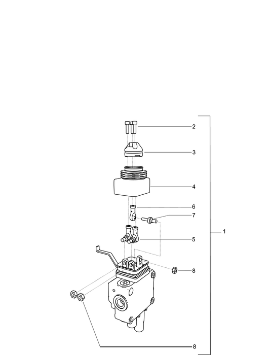 WM25S BASE PLATE BOSS-LOADER VALVE