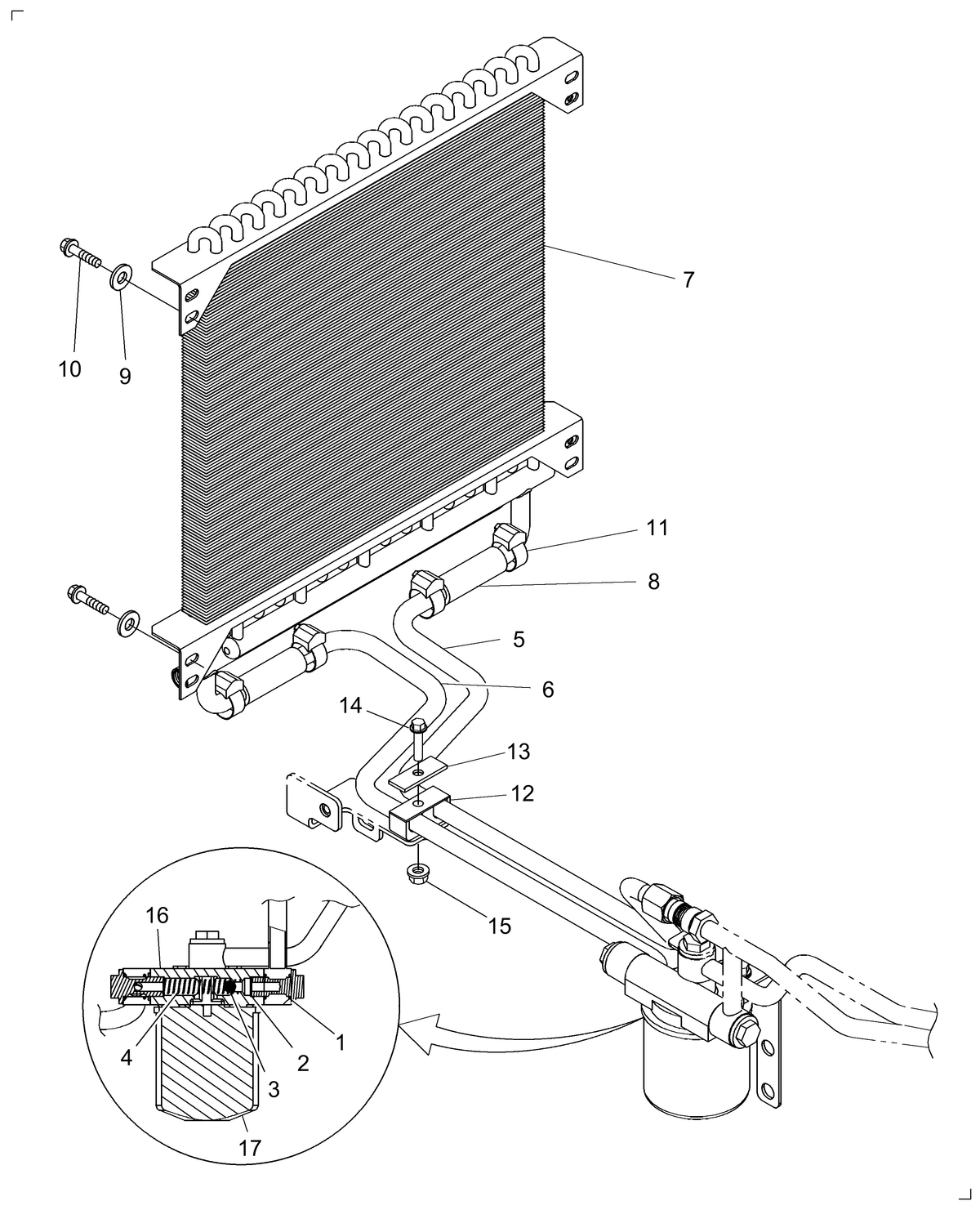 TC40A FILTER | Part# SBA340501030 — BRIM:PARTS NEW HOLLAND